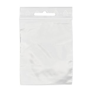 Sachets à fermeture pression, avec trou euro, film PE 180 x 250 mm | 50 µm