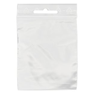Sachets à fermeture pression, avec trou euro, film PE 300 x 400 mm | 90 µm
