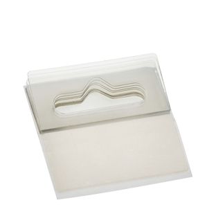 Eurolochaufhänger PET 50 x 50 mm  | flexibel, als Block 
