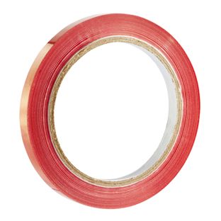 Ruban adhésif en PVC, coloré, silencieux rouge 