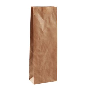Sachet kraft fond plat 70 x 40 x 205 mm 