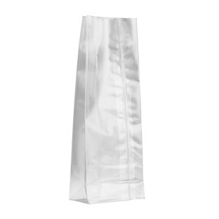 Blockbodenbeutel mit Siegelnaht, OPP-Folie, 70 x 40 x 195 mm | 40 µm