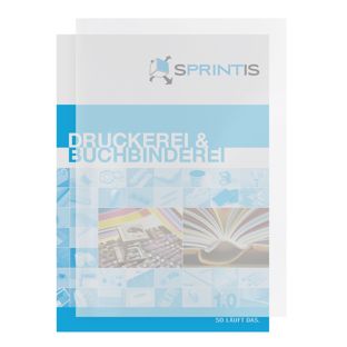 Plats de couverture A4 transparent  | PET recyclé  | 200 µm