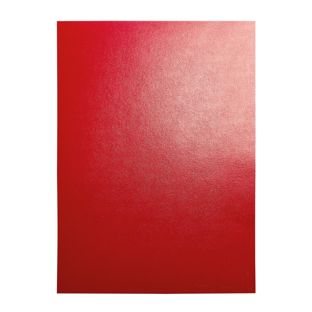 Rückendeckel Karton A4, Nobless, ohne Rille, rot
