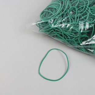 Gummiringe, grün 60 mm | 1 mm