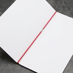 Gummizugschnüre zum Ring geschlossen rot | 410 mm