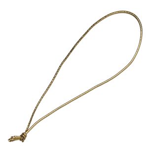 Fertigschleifen mit Einfachknoten gold | 100 mm