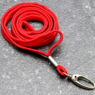 Lanyard, largeur 10 mm null | avec clip mousqueton
