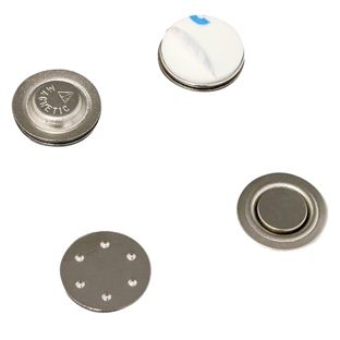 Magnete für Namensschilder, rund, selbstklebend 