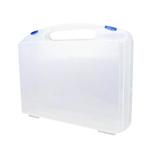 Präsentationskoffer K2007, 37,8 x 31,9 x 11 cm, Klickverschluss, transparent 