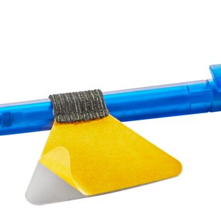 Stiftschlaufe zum Einkleben, für dünne Stifte schwarz 