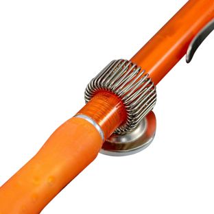 Stifthalter, aus Metall, selbstklebend, drehbar 