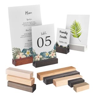 Kartenhalter aus Holz 
