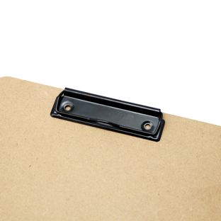 Klemmbrett Klammer schwarz 120 x 30 mm