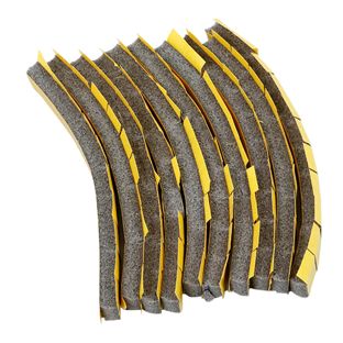 Pads adhésifs en mousse, 10 x 10 x 6 mm, forte adhésivité des deux côtés (lot de 100 unités) 