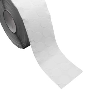 Doppelseitige Klebepunkte, ø = 50 mm, stark/stark (Rolle mit 2.500 Stück) 50 mm | 2.500 STK