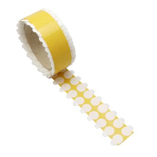 Doppelseitige PET-Klebepunkte, stark/stark 15 mm | 1.000 STK