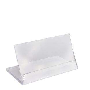 Kalenderbox, Panorama-Format, 111 x 190 x 8 mm, transparent 