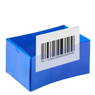 Palettenfußbanderolen blau
