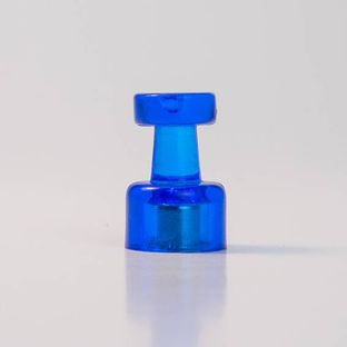 Magnetpins, ø = 10 mm, zu 10 Stück im Set blau 