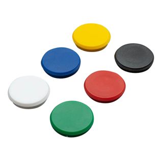Aimant de bureau, rond 