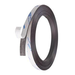Magnetband selbstklebend, stark 10 mm | 1 mm | 5 m
