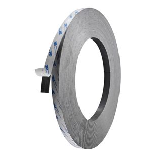 Bande magnétique adhésive, forte 20 mm | 30 m | 2 mm