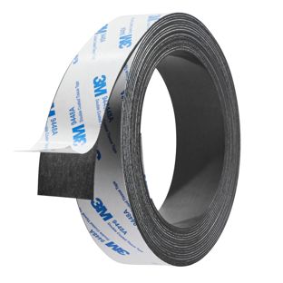 Bande magnétique adhésive, forte 30 mm | 5 m | 1 mm