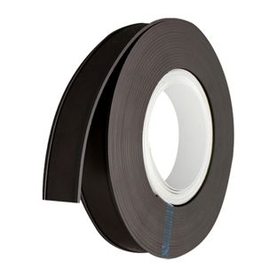 Etikettenhalter, C-Profil, magnetisch, auf Rolle 40 mm | 10 m | inkl. Einlegepapier und Schutzfolie