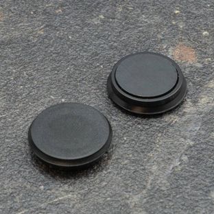 Büromagnet, rund 24 mm | schwarz