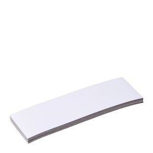 Étiquettes magnétiques inscriptibles 25 x 80 mm  | blanc 