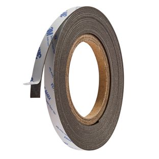 Bande magnétique néodyme, adhésive, extra forte 10 mm | 300 g/cm² | 5 m | 1,5 mm