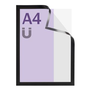 Cadre magnétique A4, magnétique noir 