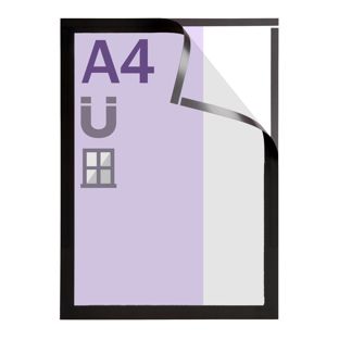 Cadre magnétique A4 Window Frame noir 