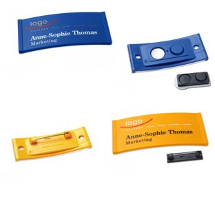 Porte-badges color-complete aimant 