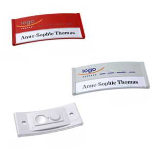 Porte-badges color-print aimant 