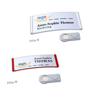 Porte-badges polar®, magnétique 