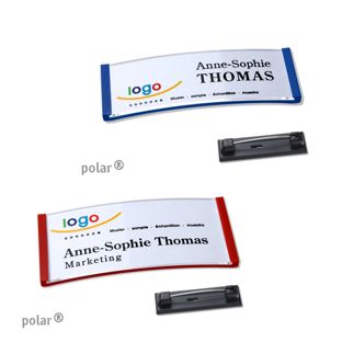 Porte-badges avec épingle polar® 
