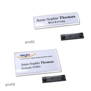 Porte-badges avec épingle PROFIL 