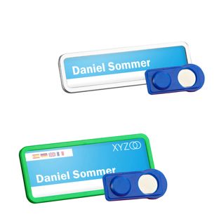 Namensschilder TEAM, magnetisch 