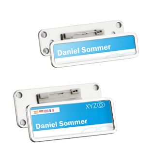 Porte-badges avec épingle TEAM 