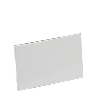 Namensschilder Acryl CLEAR, magnetisch 90 x 55 mm