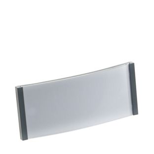Porte-badges polar®, magnétique smag® aimant | anthracite | 65 x 30 mm