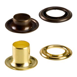 Œillets de bâche inoxydables, autocoupants, laiton 