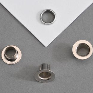 Ösen für Papier vernickelt | Nr. 269 - Ø 5mm - L 5,2mm