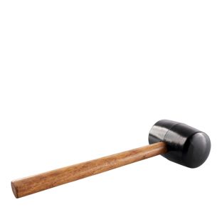 Marteau en caoutchouc avec manche en bois, tête ⌀ 70 mm, 740 g 