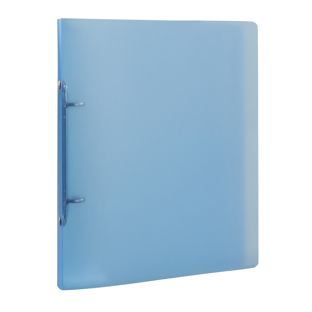 Ringbuch A5 blau | 2-Ring Rundring-Mechanik