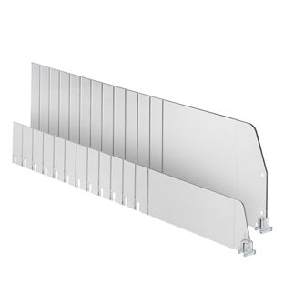 Séparateur « Flexible » sans butée, transparent 