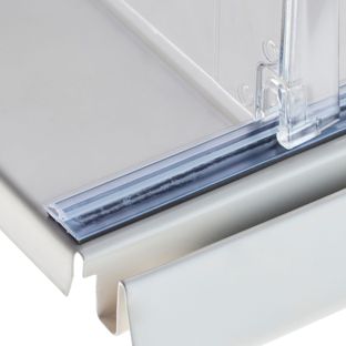 Profilé pour séparateur, transparent null | 660 mm