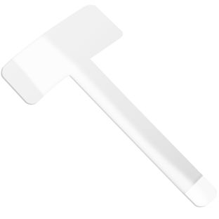 Regalwobbler für Scannerschienen 140 mm | PET